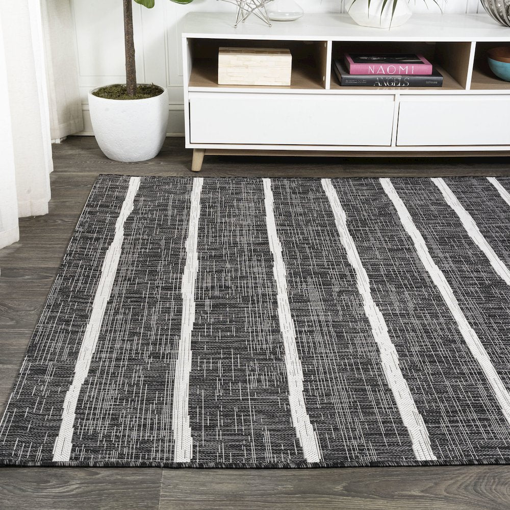 Colonia Berber Stripe Indoor/Outdoor Area Rug