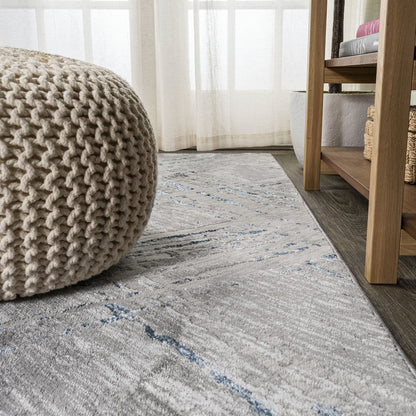 Slant Modern Abstract Area Rug