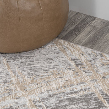 Slant Modern Abstract Area Rug