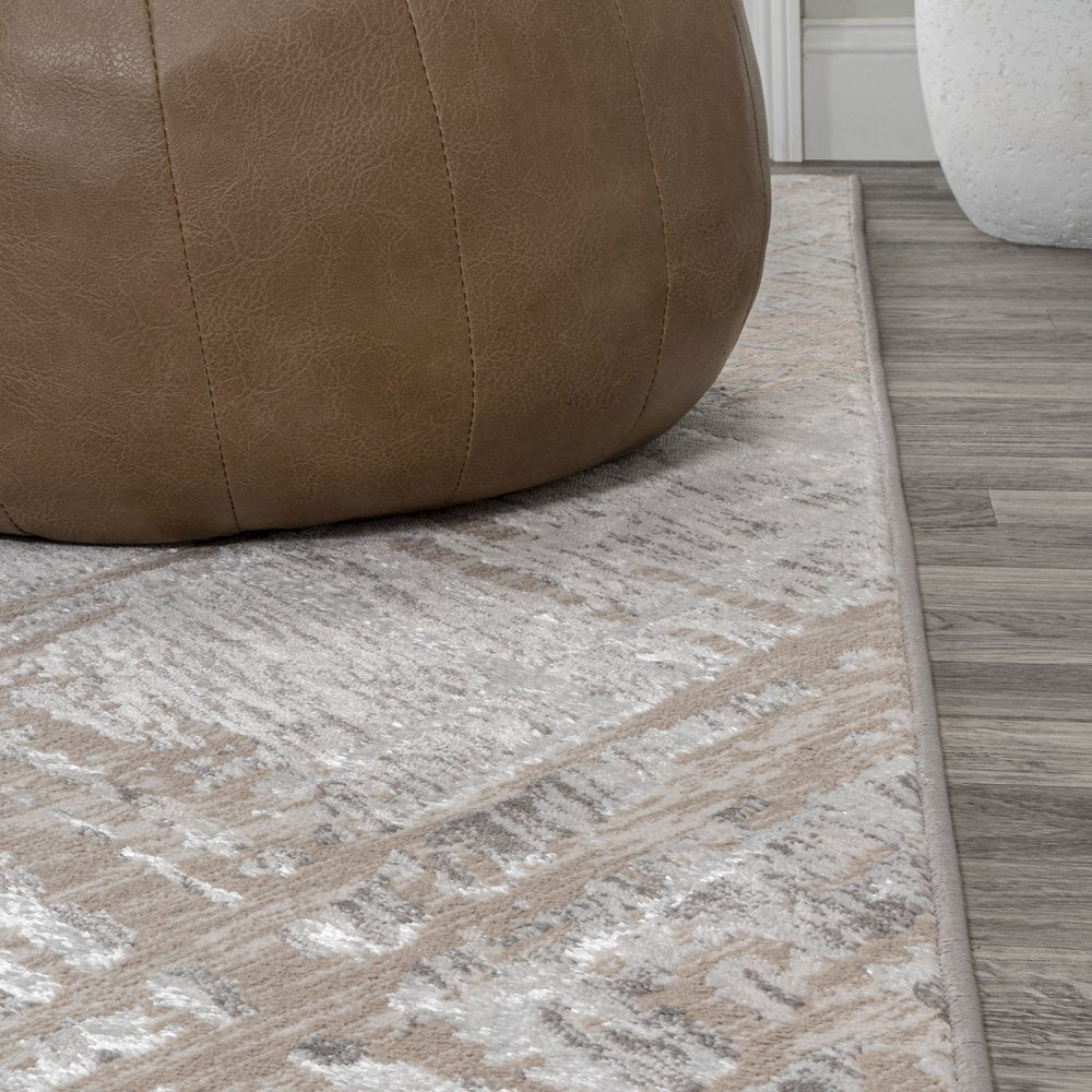 Slant Modern Abstract Area Rug