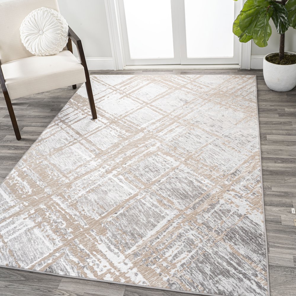 Slant Modern Abstract Area Rug
