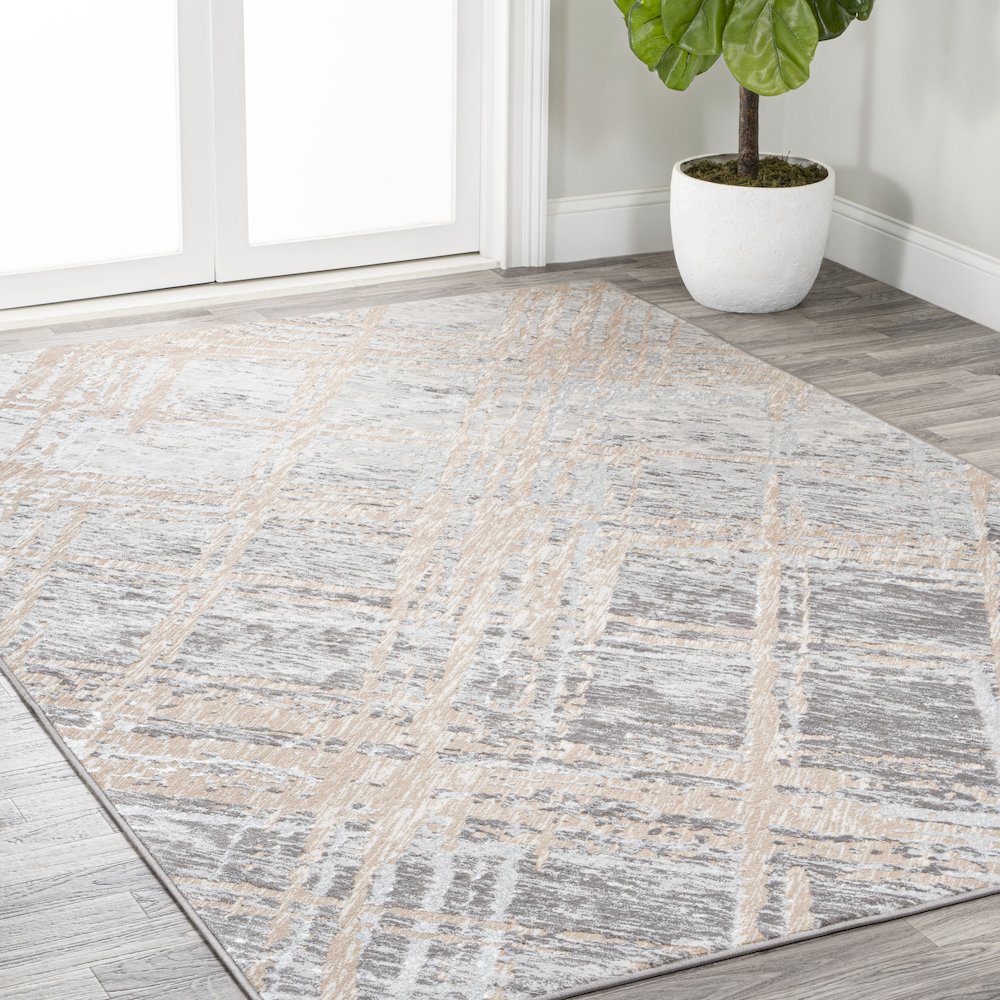 Slant Modern Abstract Area Rug