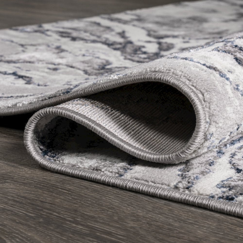 Swirl Marbled Abstract Area Rug