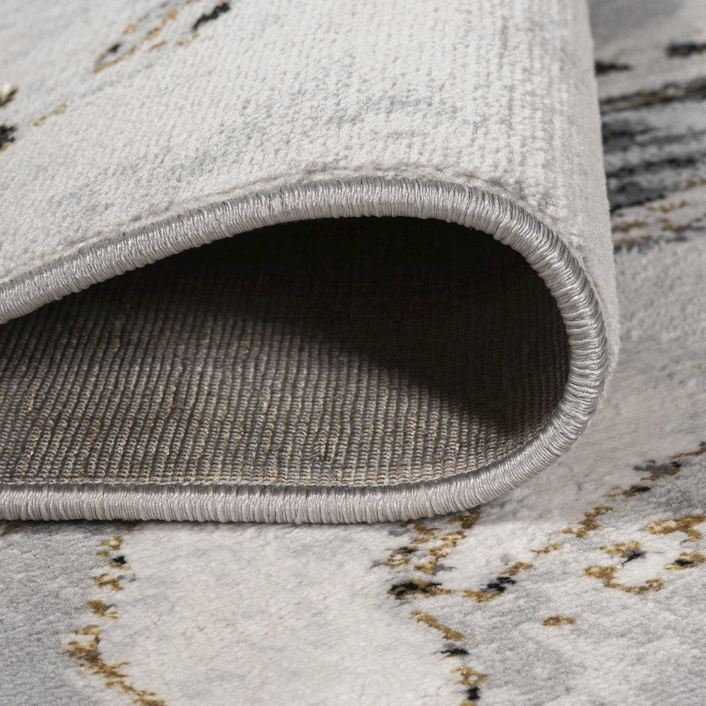 Swirl Marbled Abstract Area Rug