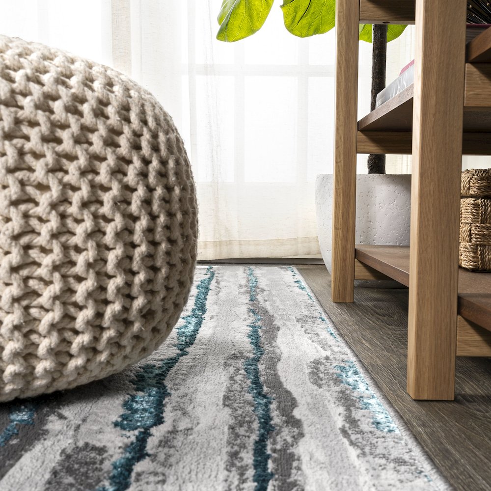 Batten Modern Stripe Area Rug