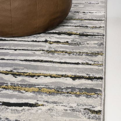 Batten Modern Stripe Area Rug