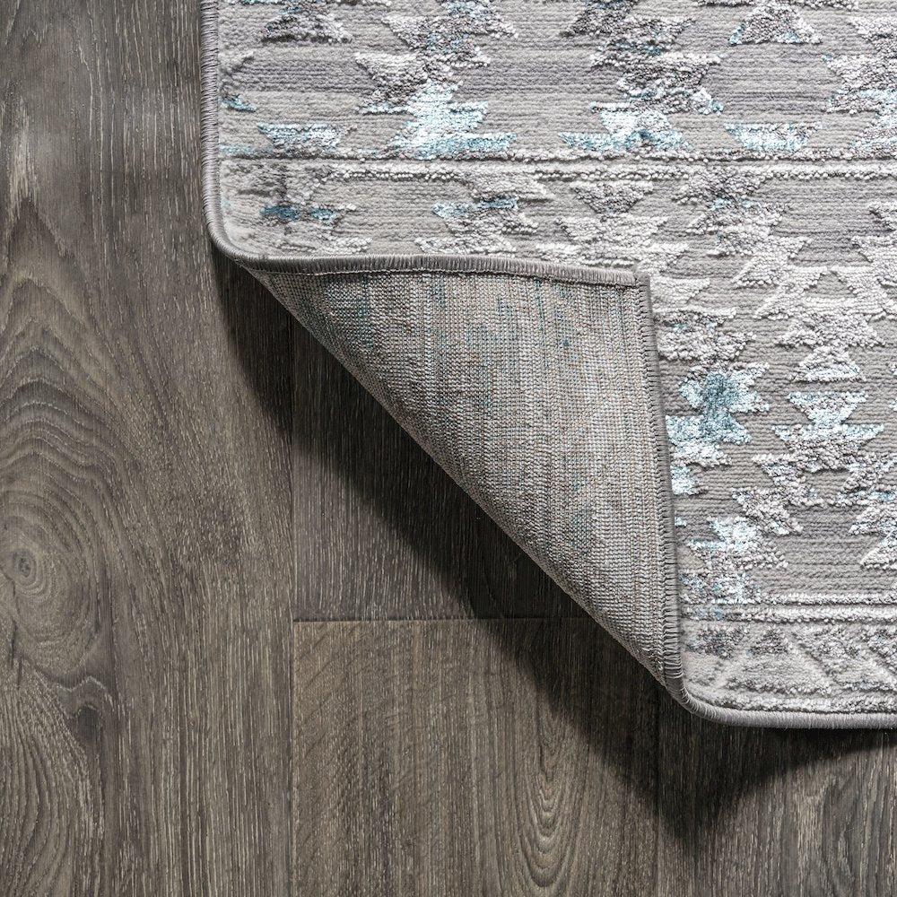 Ancient Faded Trellis Area Rug
