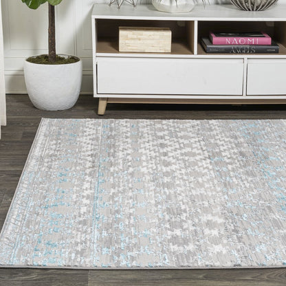 Ancient Faded Trellis Area Rug