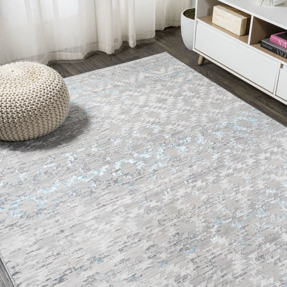 Ancient Faded Trellis Area Rug