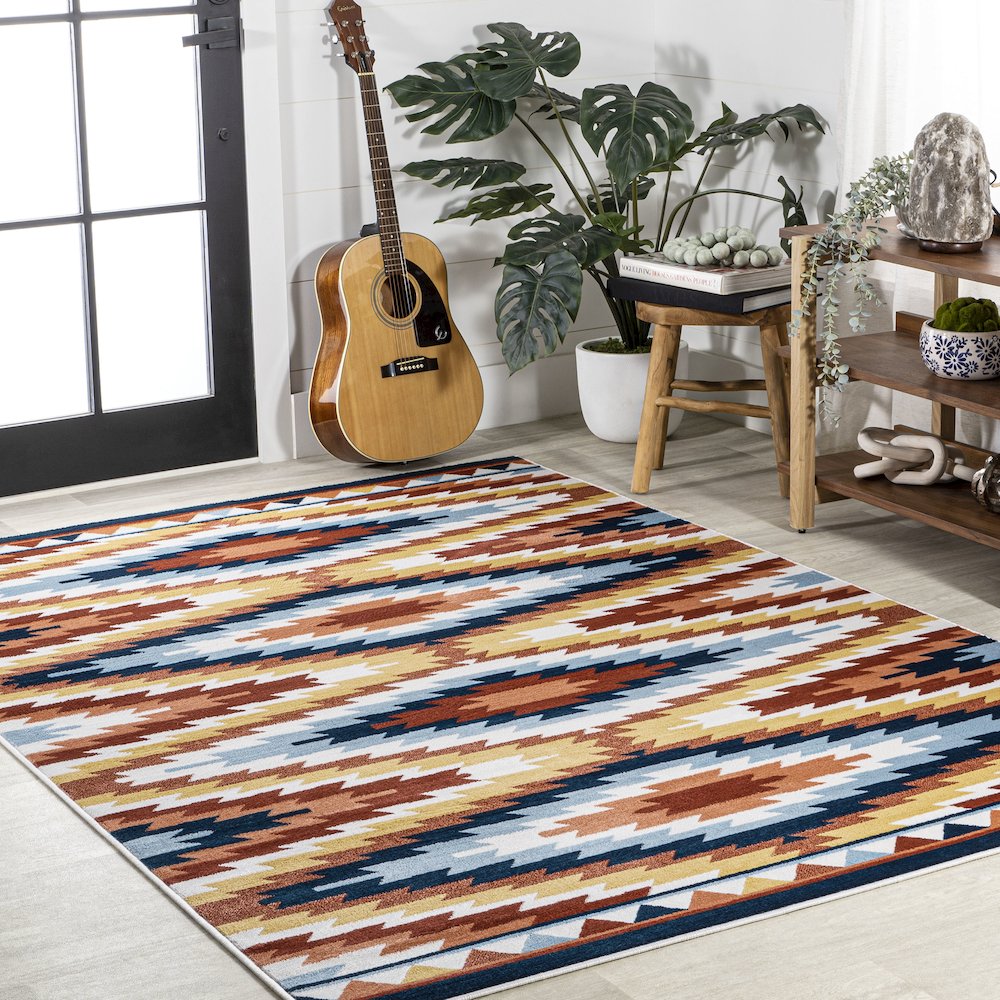 Konya Diamond Kilim Geometric Area Rug