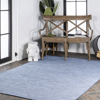 Ethan Modern Flatweave Solid Area Rug