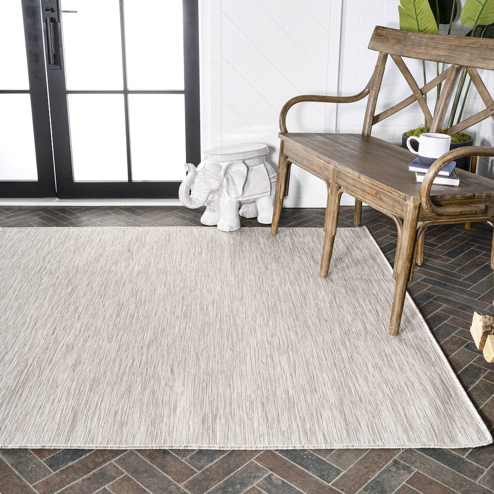 Ethan Modern Flatweave Solid Area Rug