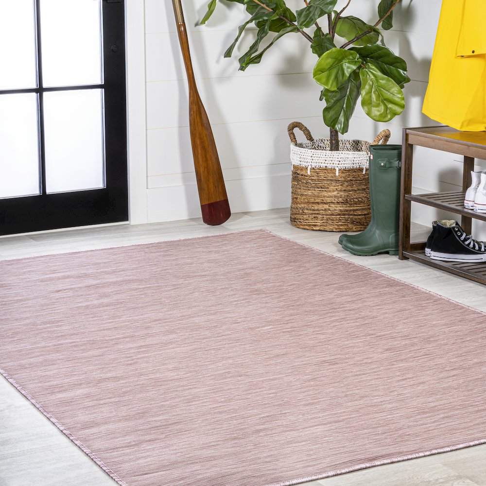 Ethan Modern Flatweave Solid Area Rug