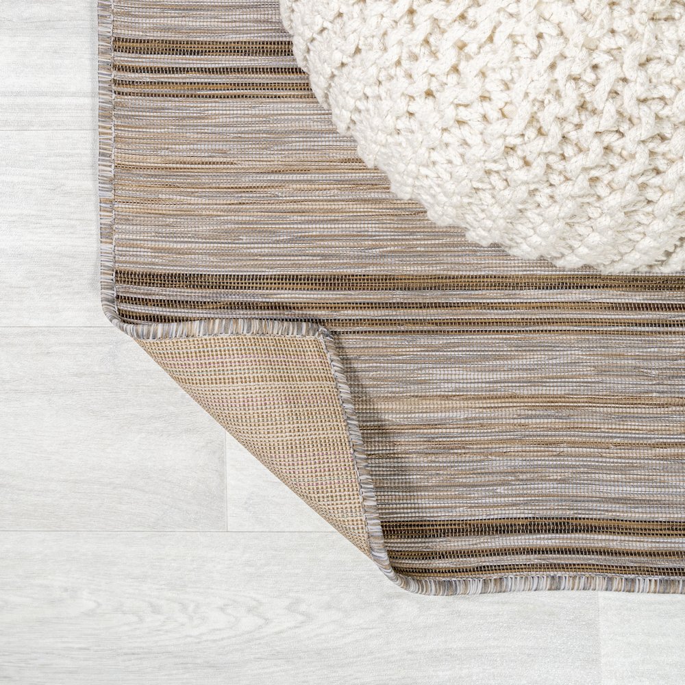 Bo Modern Farmhouse Wide Stripe Area Rug