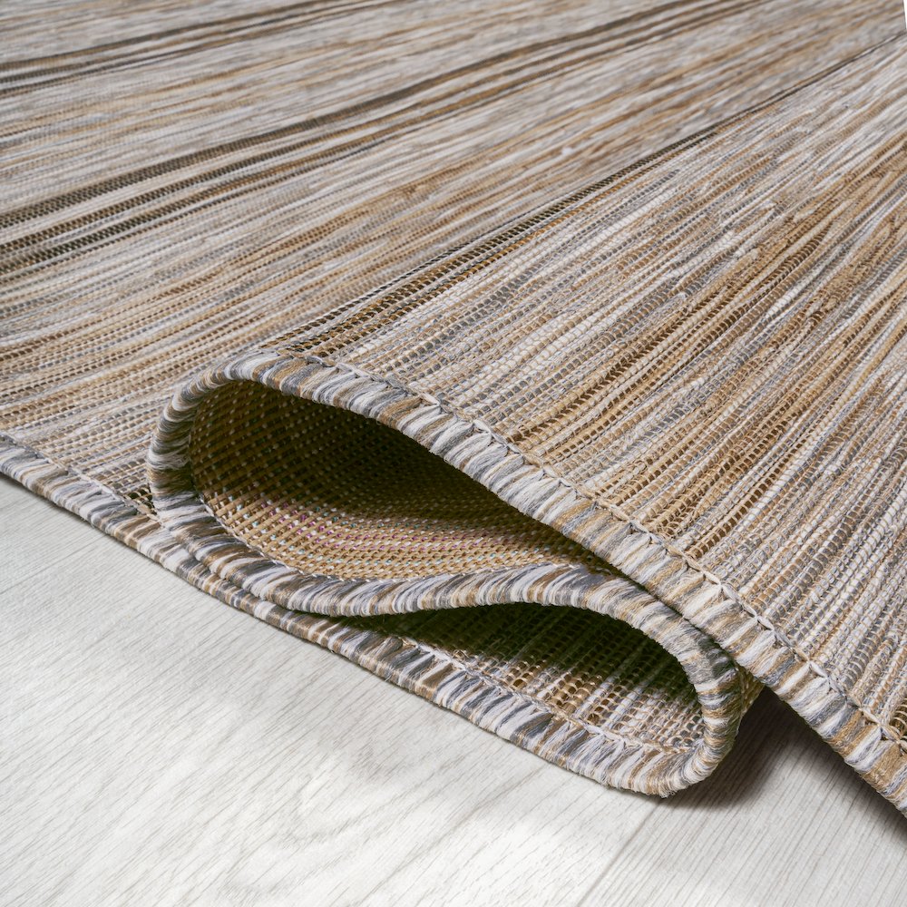 Bo Modern Farmhouse Wide Stripe Area Rug