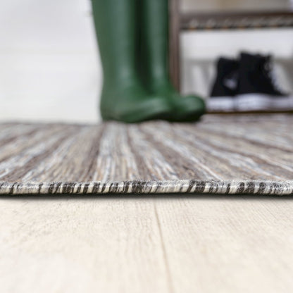 Finn Modern Farmhouse Pinstripe Area Rug