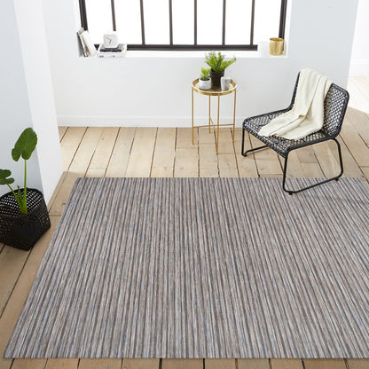 Finn Modern Farmhouse Pinstripe Area Rug