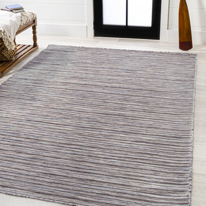 Finn Modern Farmhouse Pinstripe Area Rug