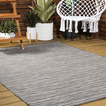 Finn Modern Farmhouse Pinstripe Area Rug