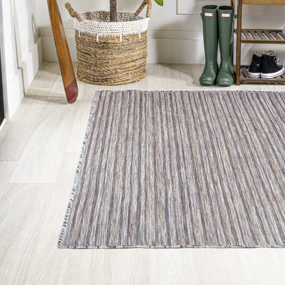 Finn Modern Farmhouse Pinstripe Area Rug