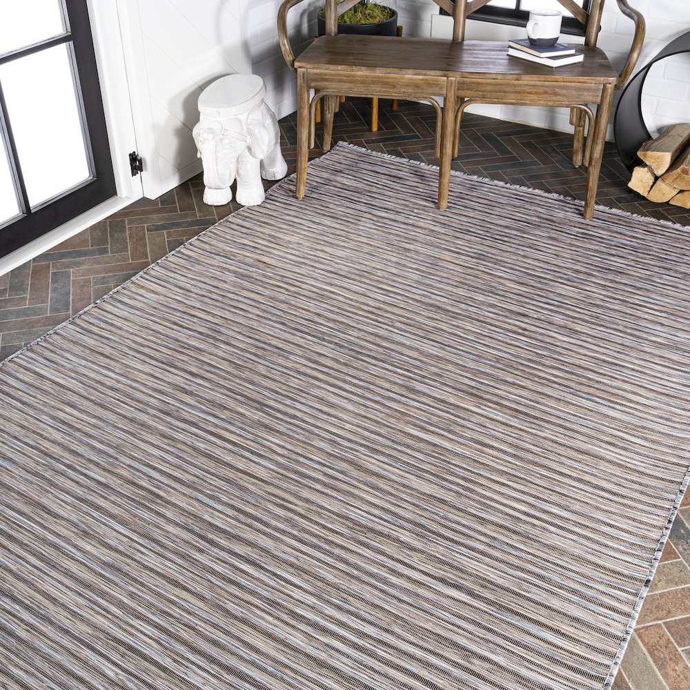 Finn Modern Farmhouse Pinstripe Area Rug