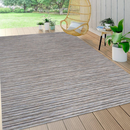 Finn Modern Farmhouse Pinstripe Area Rug