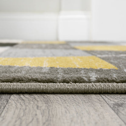 Kehoe Retro Diamonds Geometric Area Rug
