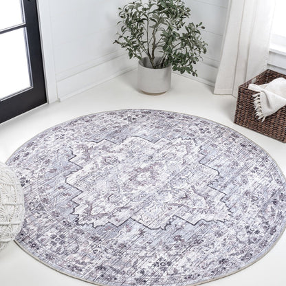 Didim Boho Medallion Machine-Washable Area Rug