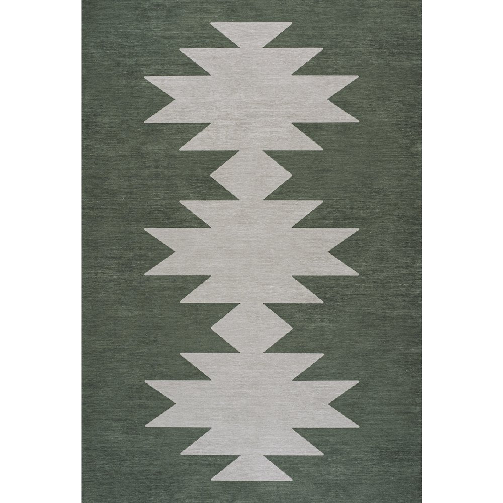 Chayton Minimalist Geometric Machine-Washable Area Rug