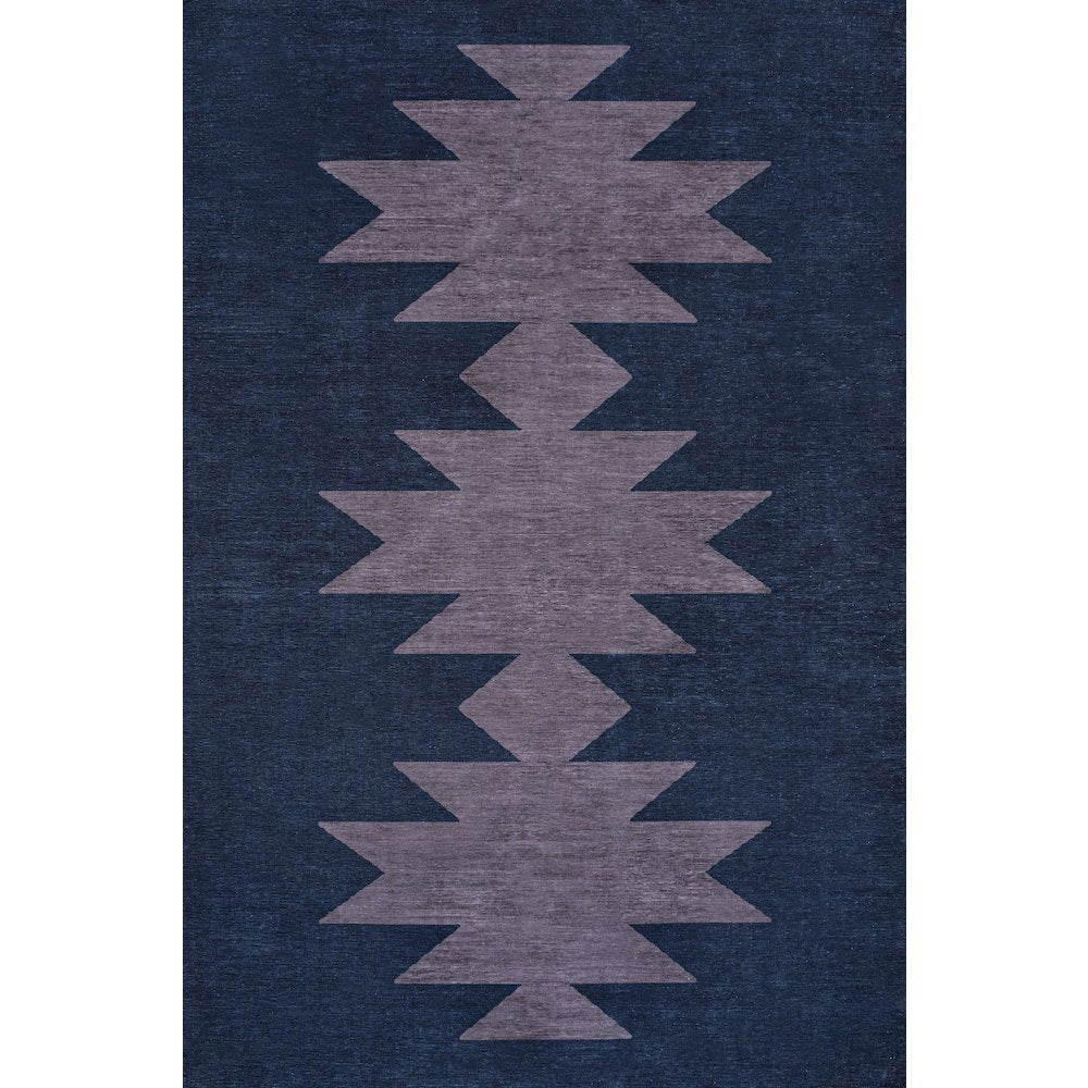 Chayton Minimalist Geometric Machine-Washable Area Rug