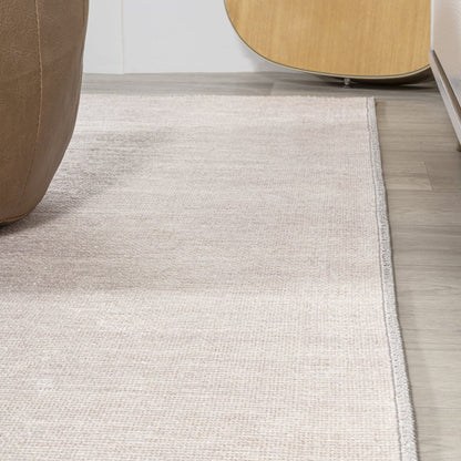 Luola Minimalist Geometric Machine Washable Area Rug