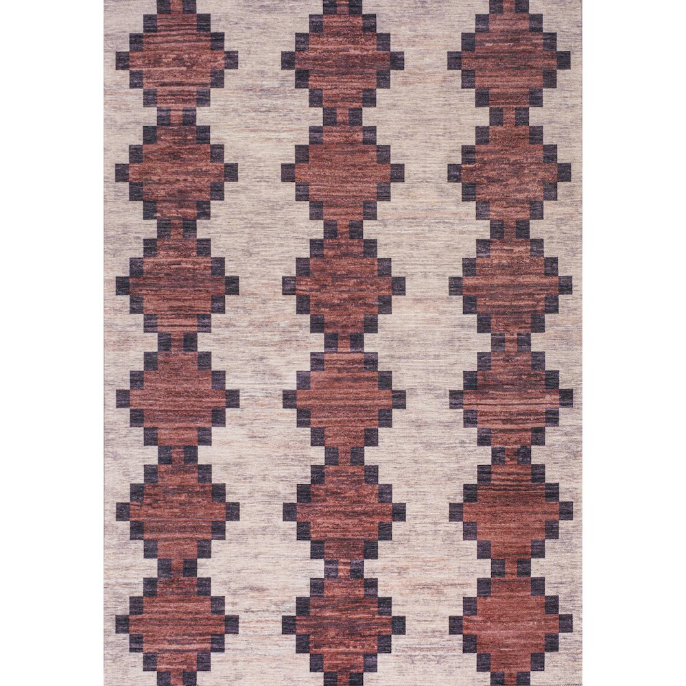 Timantii Modern Trellis Kilim Area Rug