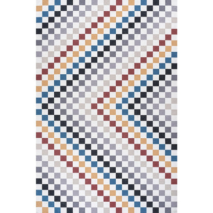 Sloane Classic 2-Stripe Border Washable Area Rug