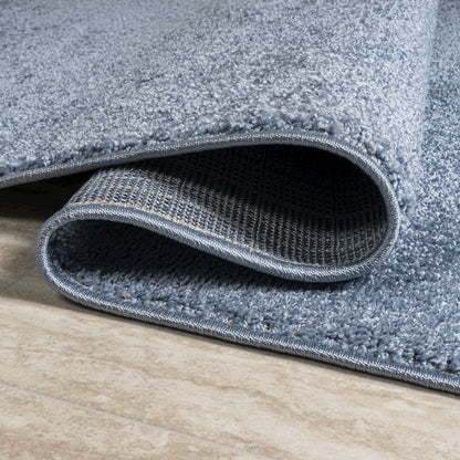 Haze Solid Low-Pile Area Rug