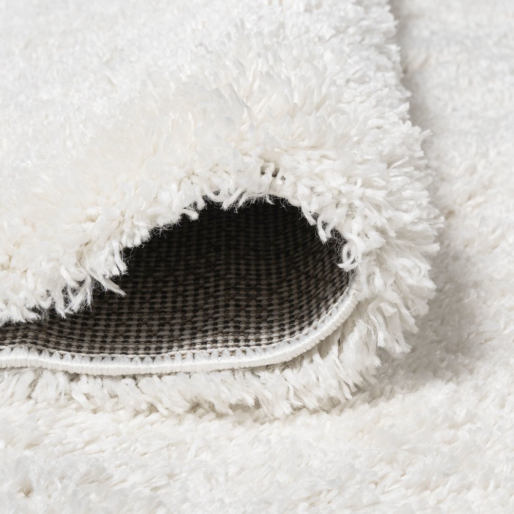 Groovy Solid Shag Area Rug