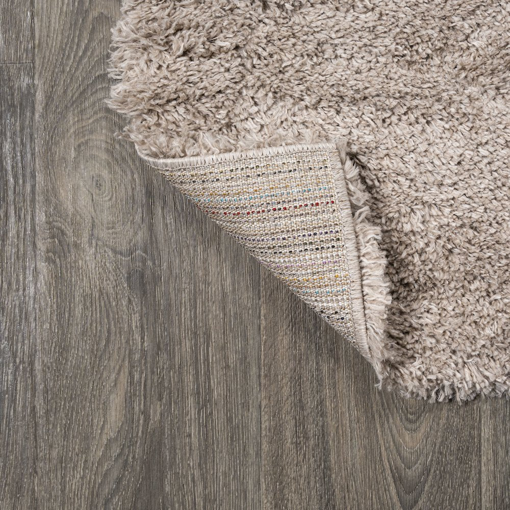 Groovy Solid Shag Area Rug