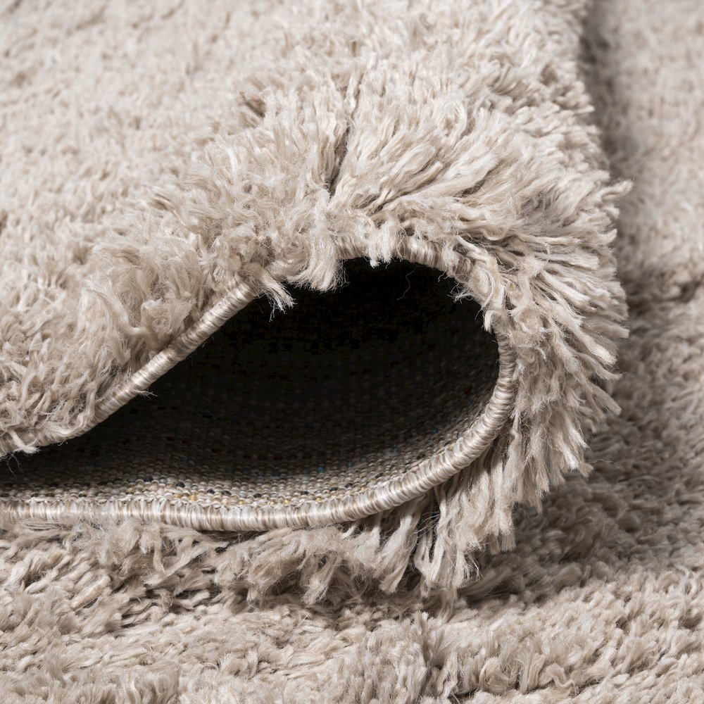 Groovy Solid Shag Area Rug