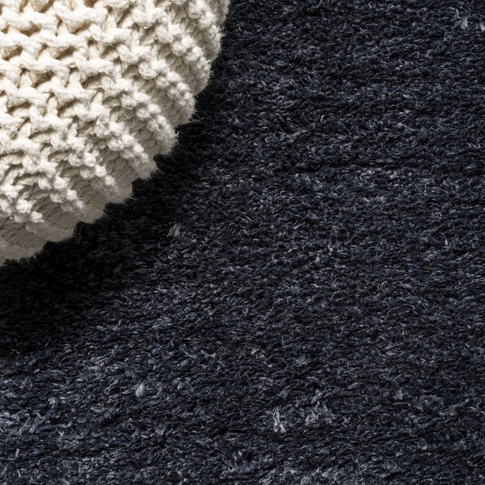 Groovy Solid Shag Area Rug
