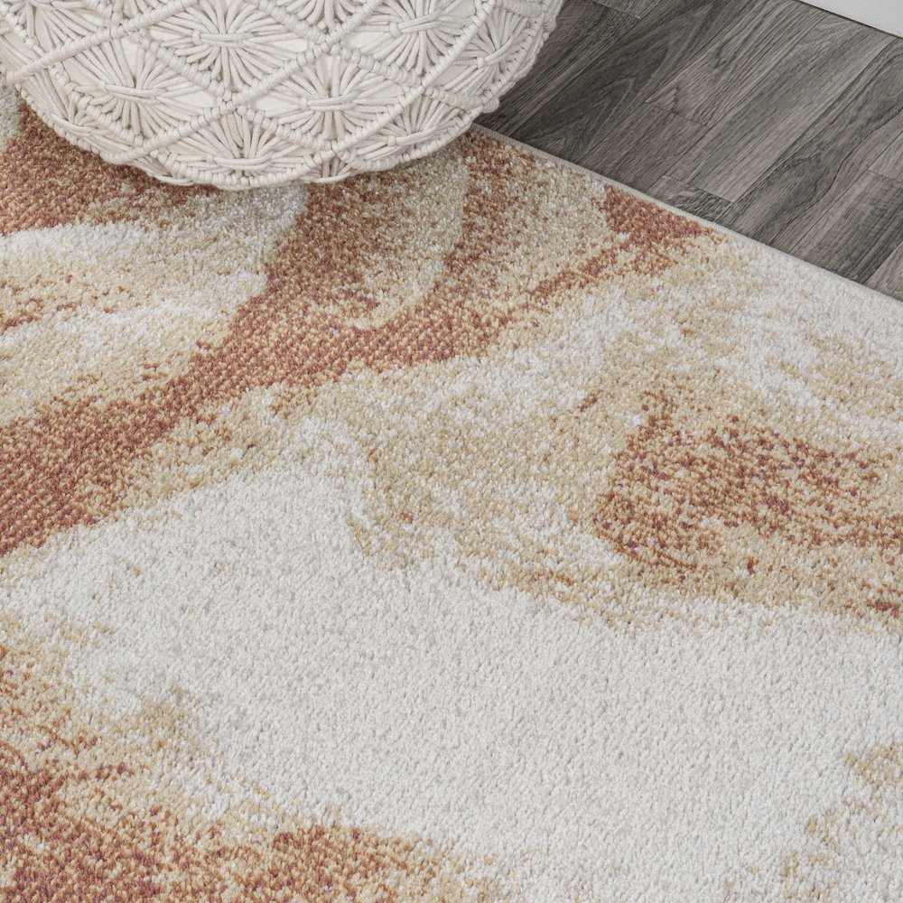 Petalo Abstract Two Tone Modern Area Rug