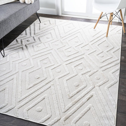 Balansat Moroccan Diamond Indoor/Outdoor Area Rug