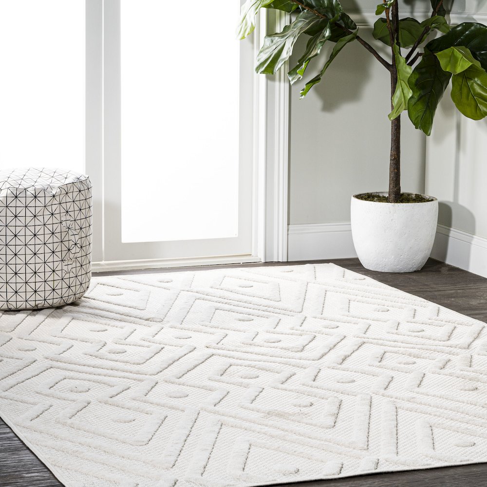 Balansat Moroccan Diamond Indoor/Outdoor Area Rug