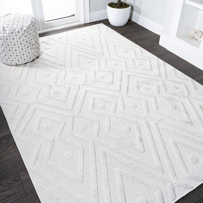 Balansat Moroccan Diamond Indoor/Outdoor Area Rug