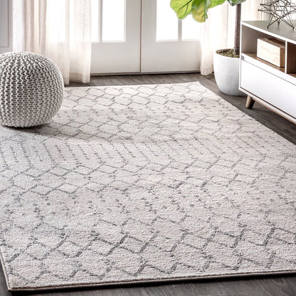 Moroccan Hype Boho Vintage Diamond Area Rug
