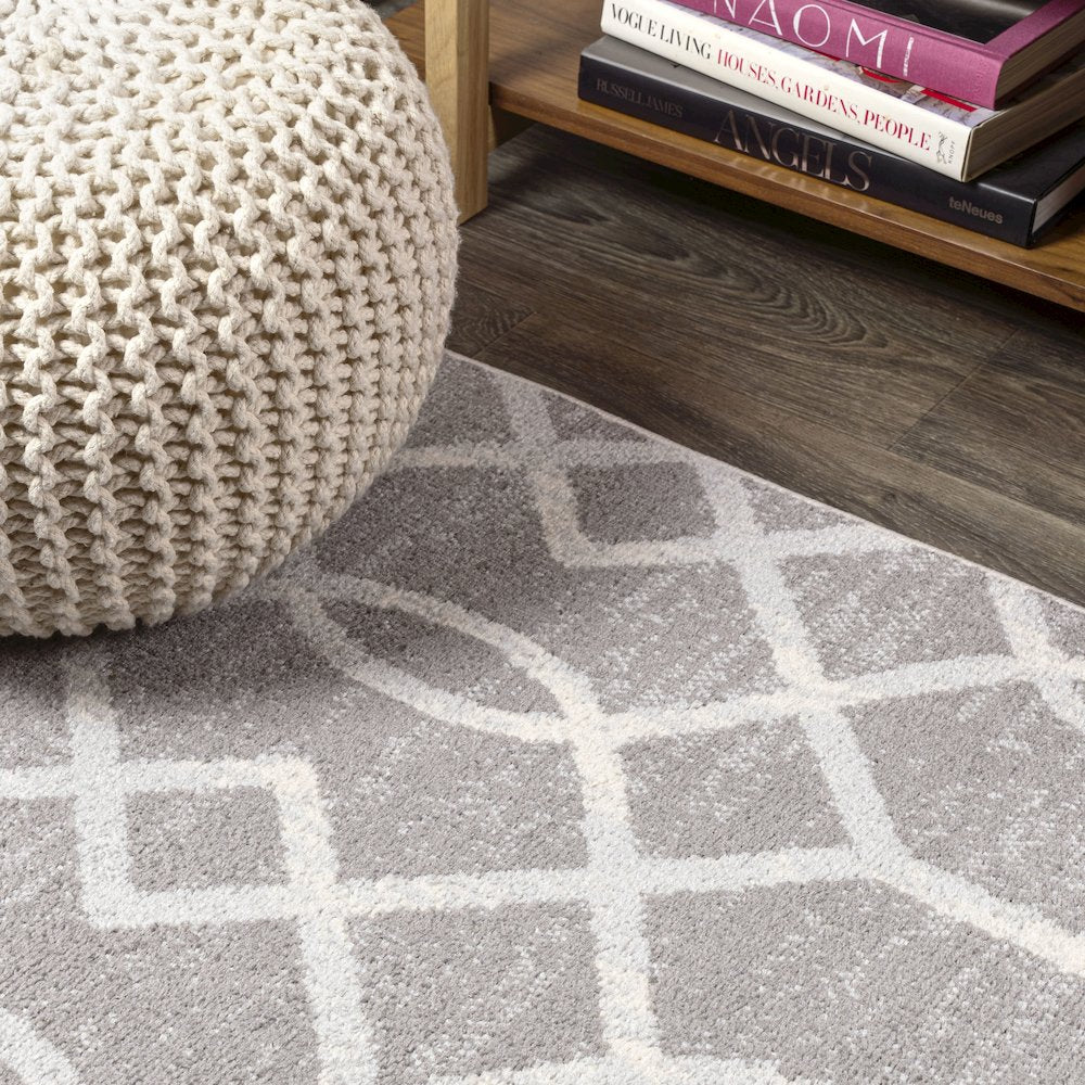 Asilah Ogee Fretwork Area Rug
