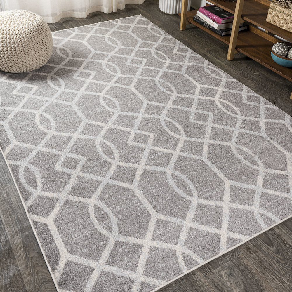 Asilah Ogee Fretwork Area Rug