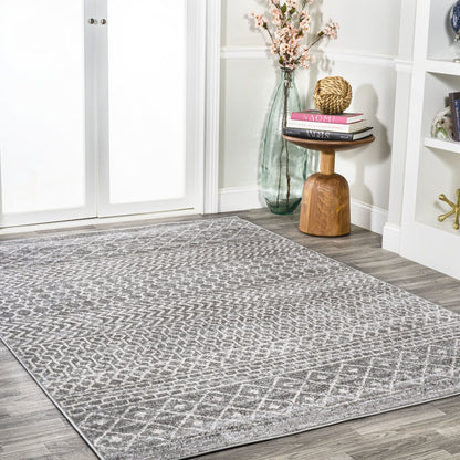 Arta Moroccan Vintage Geometric Rug Area Rug