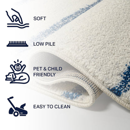Williamsburg Minimalist Stripe Area Rug