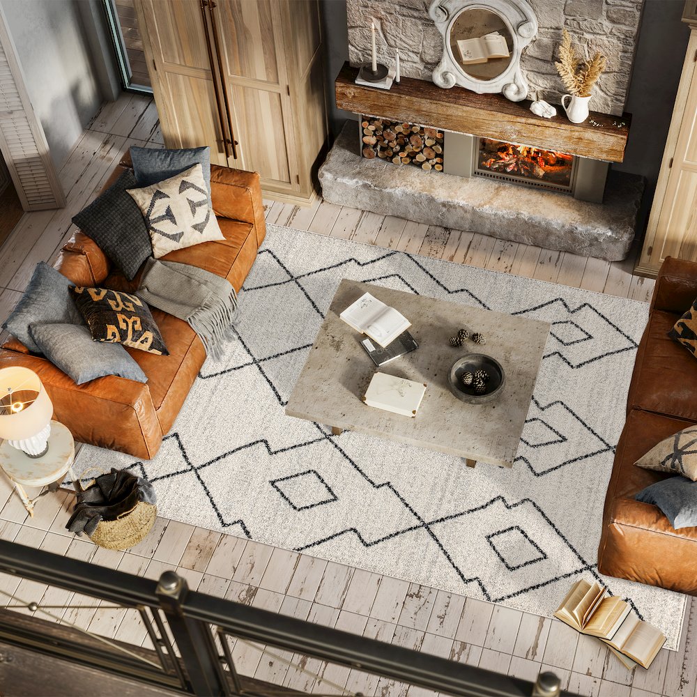 Alia Moroccan Beni Souk Area Rug