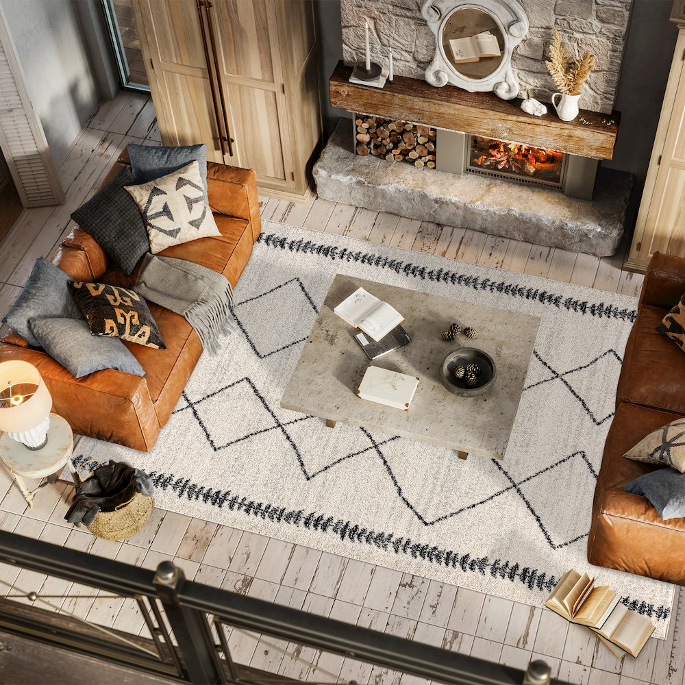 Zaina Moroccan Beni Souk Area Rug