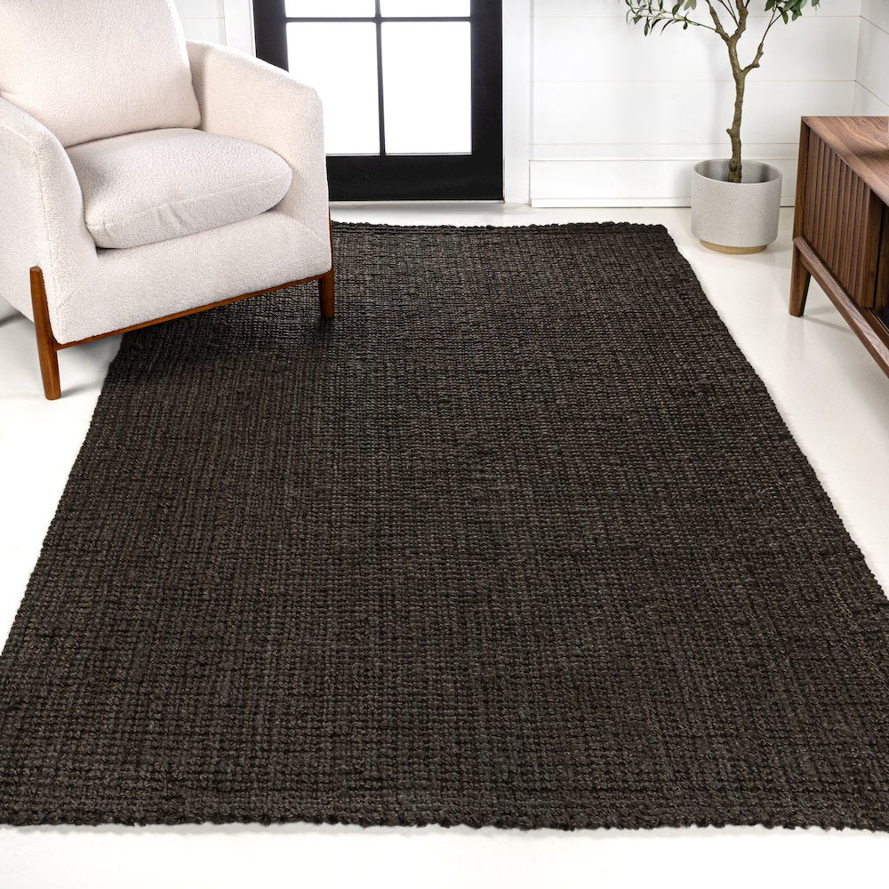 Pata Hand Woven Chunky Jute Area Rug